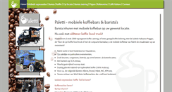 Desktop Screenshot of paletti-espressobar.nl
